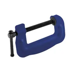 TOOLCRAFT - Prensa Tipo C de 2 Pulgadas Troquelada de Uso Ligero
