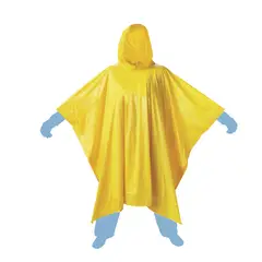 TOOLCRAFT - Capa Impermeable Ligera para Lluvia Amarillo