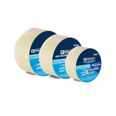 TOOLCRAFT - Cinta de Empaque Transparente 48 Mm x 50 m