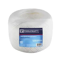 TOOLCRAFT - Rafia Blanca de Polipropileno 4 G/m de 4.4 kg