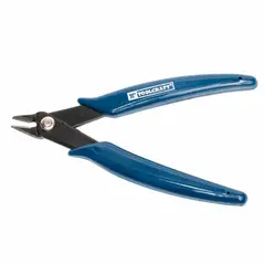 TOOLCRAFT - Alicate de Corte 5 Pulgadas para Electrónica Mango Vinil