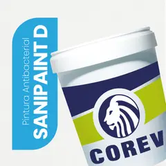 COREV - Pintura Antibacterial Interior Sanipaint D Cuñete Blanco