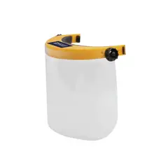 TOOLCRAFT - Set por 10 Caretas Protectora Facial Ajustable Con Banda