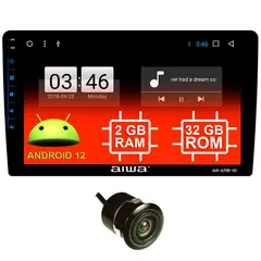 AIWA - Radio Carro Android Pantalla 9' Wifi 2Gb + 32Gb