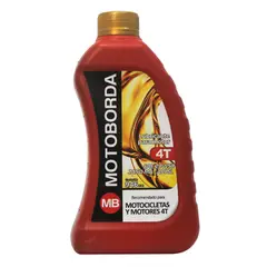 MOTOBORDA - Aceite Motores 4 Tiempos 20w50 Cuarto