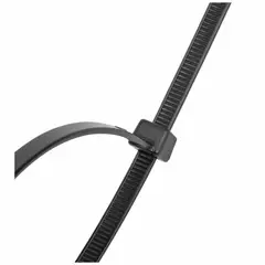 FULGORE - Set por 50 Amarres Cinchos Plásticos 30 cm Blancos 23 kg