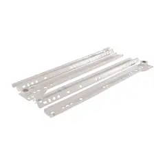 TOPFORGE - Set por 2 Guías Extensión para Cajones 60 cm Color Blanco