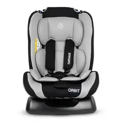 BEBESIT - Silla para Carro Bebé Asiento Auto Grupo 0-1-2 Orbit Lx Gris