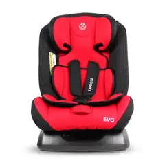 BEBESIT - Silla para Carro Bebé Asiento Auto Grupo 0-1-2-3 Evo Rojo