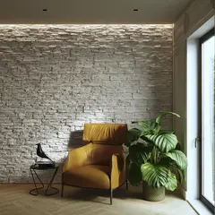 GENERICO - Pared Lienzo Concreto Arq 50-30-20X10 Cm Allegra Perla Caja X0.25 M2