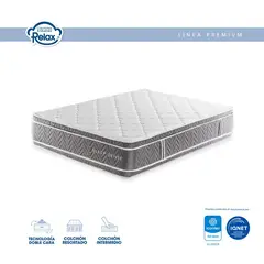 undefined - Colchón Sleep Sense Resortado King 200x200x35cm