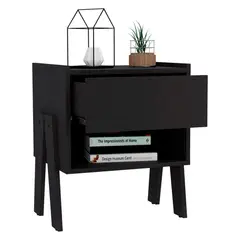 RTA DESIGN - Mesa de Noche Joy 55X48 Rta Wengue