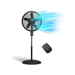 LASKO - Ventilador de Pedestal con Control Remoto Negro 4