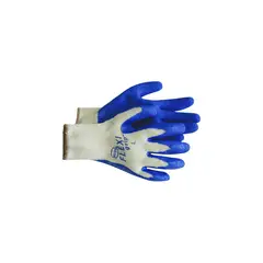 BOSS - Guantes Grip Hombre S Agarre Seguro con Palma en Látex Gris