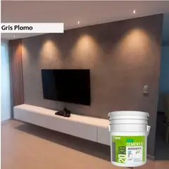 ECOCEMENTI - Microcemento Rustic Gris Plomo 20kg