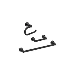 MOEN - Kit Baño 3 piezas Negro Mate