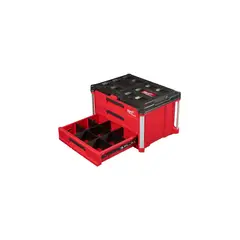 MILWAUKEE - Caja Herramienta de 3 Cajones Packout