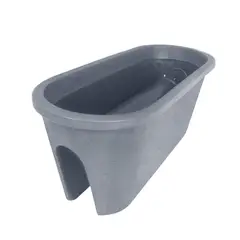 TUMATERA - Matera Balcón 67 cm Gris Piedra