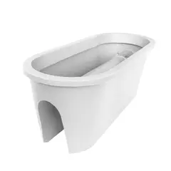 TUMATERA - Matera Balcón 67 cm Blanco