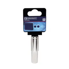 TOOLCRAFT - Copa Estándar 7/16 Pulgadas de 6 Puntas Mando 3/8 Pulgadas TC3667