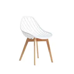 BONNO - Silla de Diseño Turia Blanco