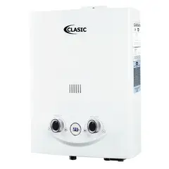 CLASIC - Calentador de Agua de 5.5 Litros Tiro Natural Color Blanco