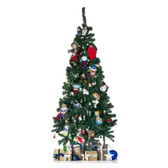 HOMESALE - Árbol de Navidad 2.10 metros Robusto 1250 Ramas Verde