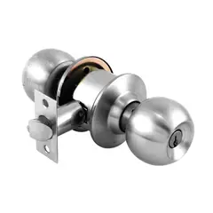TOPFORGE - Chapa para Baño Tipo Esfera Cromo Mate