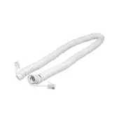 FULGORE - Cable para Teléfono de 4.5 m en Espiral Blanco
