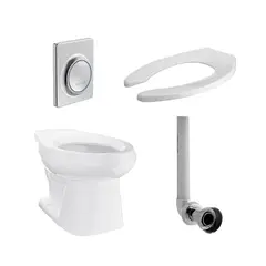 CORONA - Combo Taza Baltica Plus Entrada Posterior Valvula Forte 4.8 L
