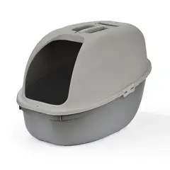 RIMAX - Arenera para Gatos 60x40.5x40.5cm Mediano Gris