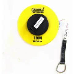 UYUSTOOLS - Cinta Métrica Decámetro 10 Metros Fibra de Vidrio