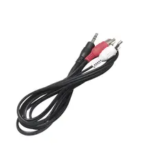 FULGORE - Cable Auxiliar para Música 1.8 m Conector de Celular