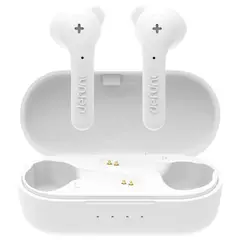 DEFUNC - Audífonos Bluetooth 5.2 22 Horas de Uso Contra Agua Blanco