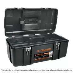TRUPER - Caja de Herramientas Industrial Broche Metal 20 Pulgadas