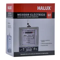 HALUX - Contador Eléctrico De 60Amp 125V