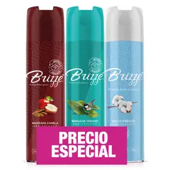 BRIZZE - Tripack Aerosol Manzana + Talco + Brisa Verano