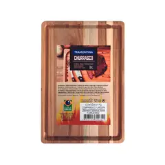 TRAMONTINA - Tabla Parrillera Madera Teca 40x27x1.8 Cm Tramonti