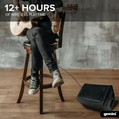 GEMINI - Altavoz Inalámbrico Con Woofer 6.5 Pulg