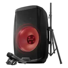 GEMINI - Altavoz Multiled Active de 15pulg 2115bt-lt-pk