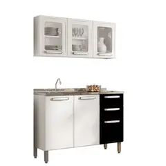 BERTOLINI - Cocina integral en acero 120 cm incluye lavapla