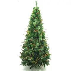 GIO HOME - Árbol de Navidad Pino Sterling 2.40 metros 1574 Ramas