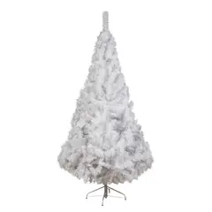 undefined - Árbol de Navidad Blanco Pino Siberiano 1.80 metros 250 Ramas