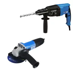 ELITE - Rotomartillo SDS Plus 3.5J + Pulidora 4 1/2 Pulgadas 700W