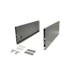 JUST HOME COLLECTION - Costado Met Slim Alto Gris Antracit400mm