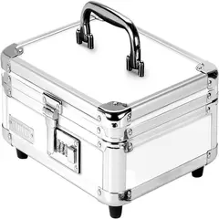 VAULTZ - Caja Menor Con Clave De 3 Dígitos Color Blanca 11.5 cm X 23.5 cm X 7.48 pulgadas