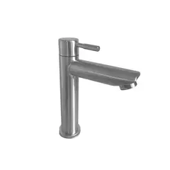 INKORPORAR - Grifería Single Acero Inox Baja Agua Fria Consumo 7.5 l/min