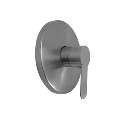 INKORPORAR - Griferia ducha monocontrol Acero Inoxidable redonda