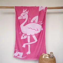 FATELARES - Toalla Jacq 70x120 Cm 450 Gr Pingüino Azul