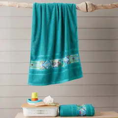 FATELARES - Toalla Infantil 70x130 Cm 400 Gr Flamenco Fuccia